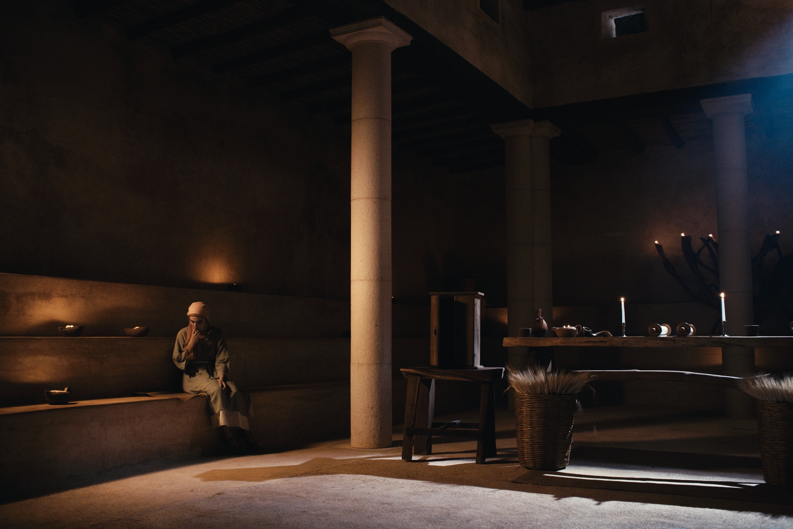 The Road to Emmaus, con tratamiento de color