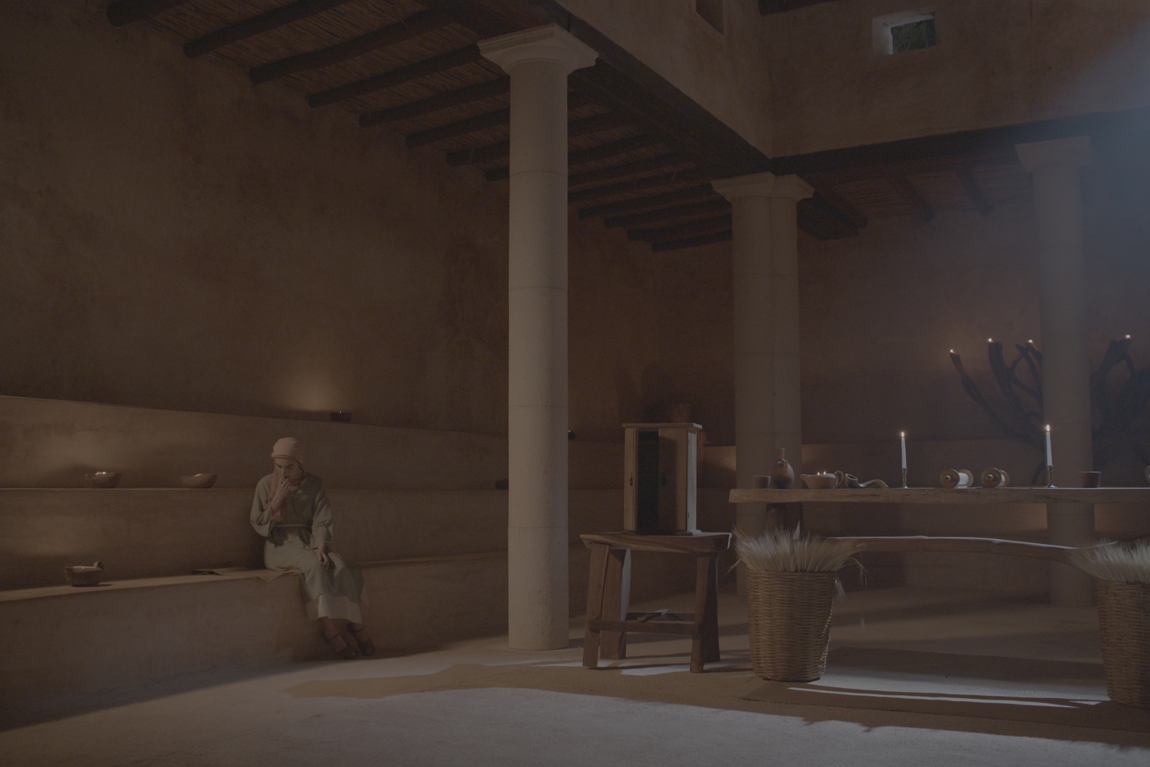 The Road to Emmaus, antes del tratamiento de color
